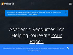 'paperdue.com' screenshot