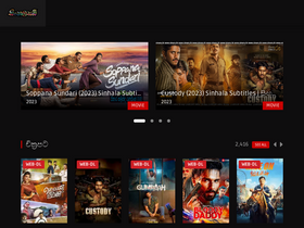 'sinhalasub.net' screenshot