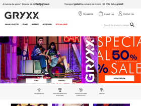 'gryxx.ro' screenshot
