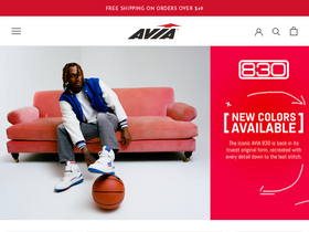 avia.com homepage screenshot