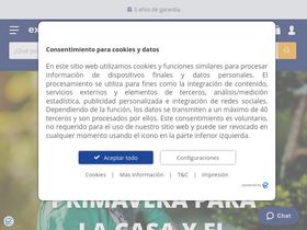 'expondo.es' screenshot