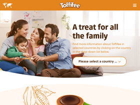 'toffifee.com' screenshot