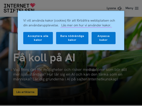 'internetstiftelsen.se' screenshot