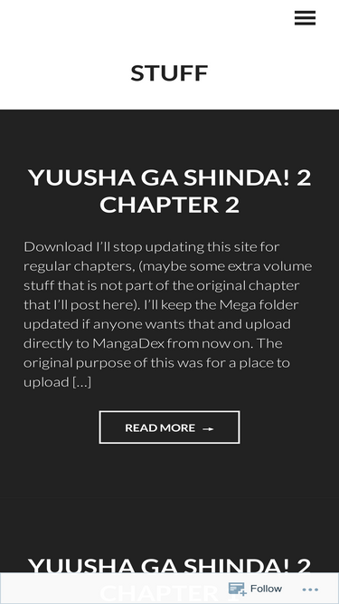 Yuusha ga Shinda! - MangaDex