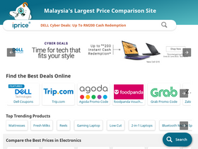 'iprice.my' screenshot