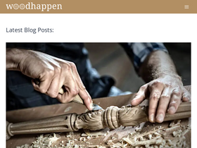 'woodhappen.com' screenshot