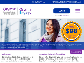 'qsymiaengage.com' screenshot