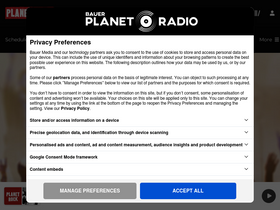 'planetrock.com' screenshot