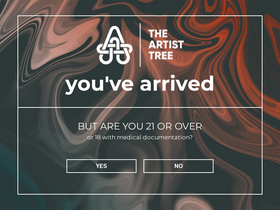 'theartisttree.com' screenshot