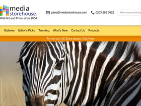 'mediastorehouse.co.uk' screenshot
