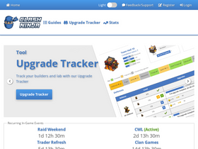 'clash.ninja' screenshot