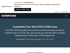 'iconpacks.net' screenshot