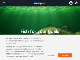 'deepersonar.com' screenshot