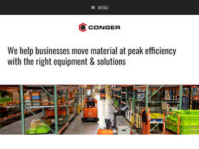 'conger.com' screenshot