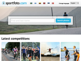 'sportfoto.com' screenshot
