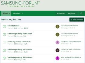 'samsung-forum.de' screenshot