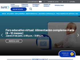 'epssura.com' screenshot