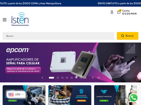 isten.com.mx homepage screenshot