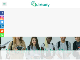 'quiztudy.com' screenshot
