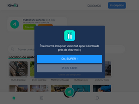 'kiwiiz.fr' screenshot