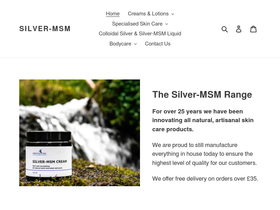 silver-msm.co.uk homepage screenshot