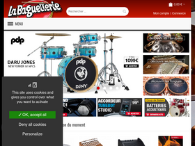 'baguetterie.fr' screenshot