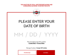 'martini.com' screenshot