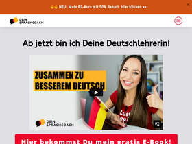 'dein-sprachcoach.de' screenshot