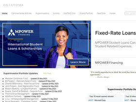 'dataroma.com' screenshot