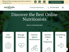 'topnutritioncoaching.com' screenshot