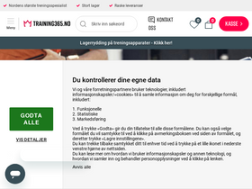 'training365.no' screenshot
