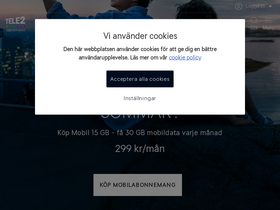 'comhem.com' screenshot