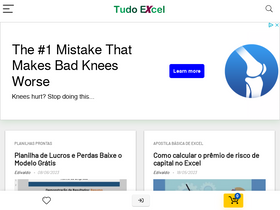 'tudoexcel.com.br' screenshot