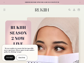 rukiih.com homepage screenshot
