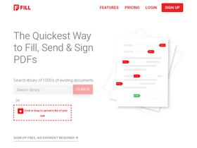 'fill.io' screenshot