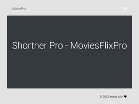 'gdrivepro.xyz' screenshot