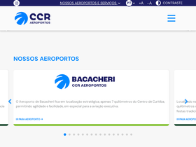 'ccraeroportos.com.br' screenshot