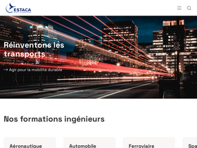 'estaca.fr' screenshot