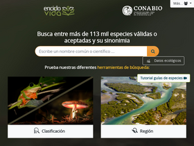 'enciclovida.mx' screenshot