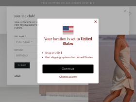 'charcoalclothing.com.au' screenshot