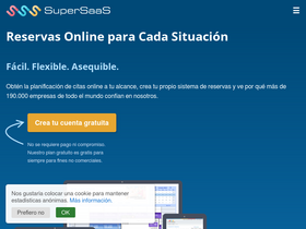 'supersaas.es' screenshot