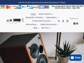 allthissound.com homepage screenshot