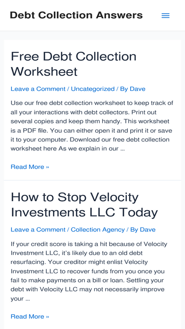 debtcollectionanswers.com