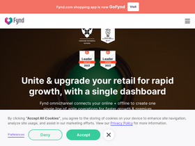 'fynd.com' screenshot