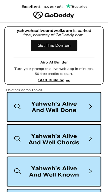 yahwehsaliveandwell.com