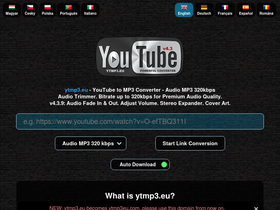 'ytmp3eu.net' screenshot