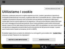 'fiat.it' screenshot