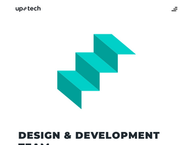'uptech.team' screenshot