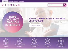 'chorus.co.nz' screenshot