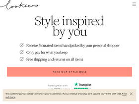 'lookiero.co.uk' screenshot